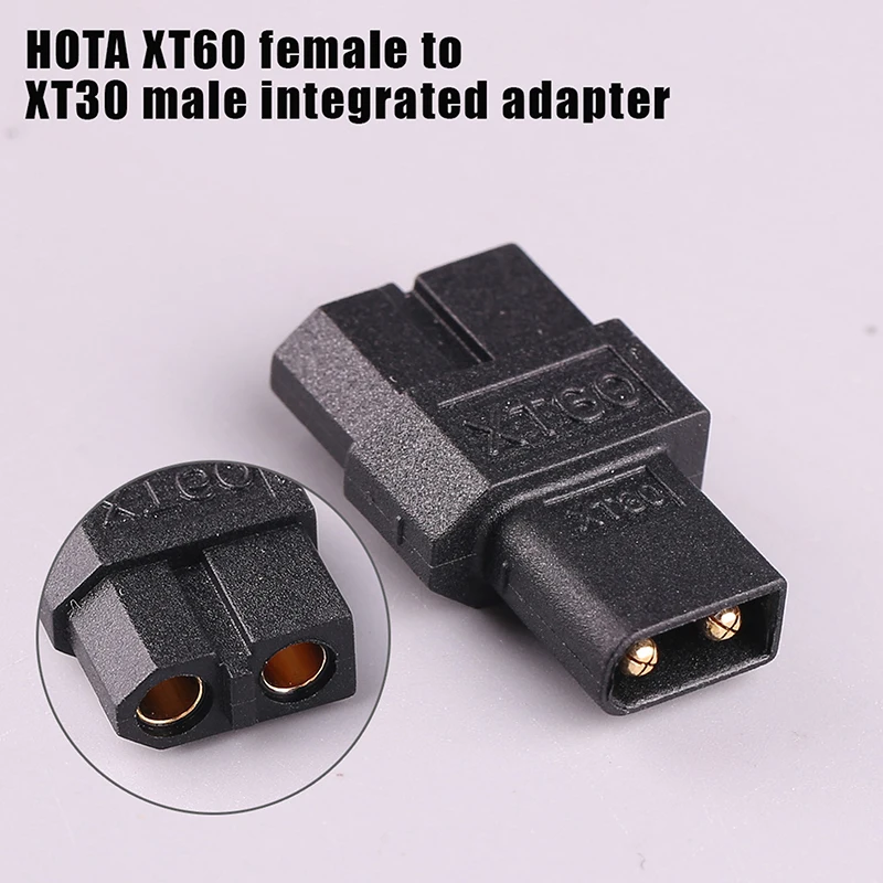 12 шт. новые переходники HOTA XT60 (гнездо) на XT30 (штекер) для аккумуляторов радиоуправляемых моделей самолетов, запасные части (art.: 3920d977899bc) - 3920d977899bc