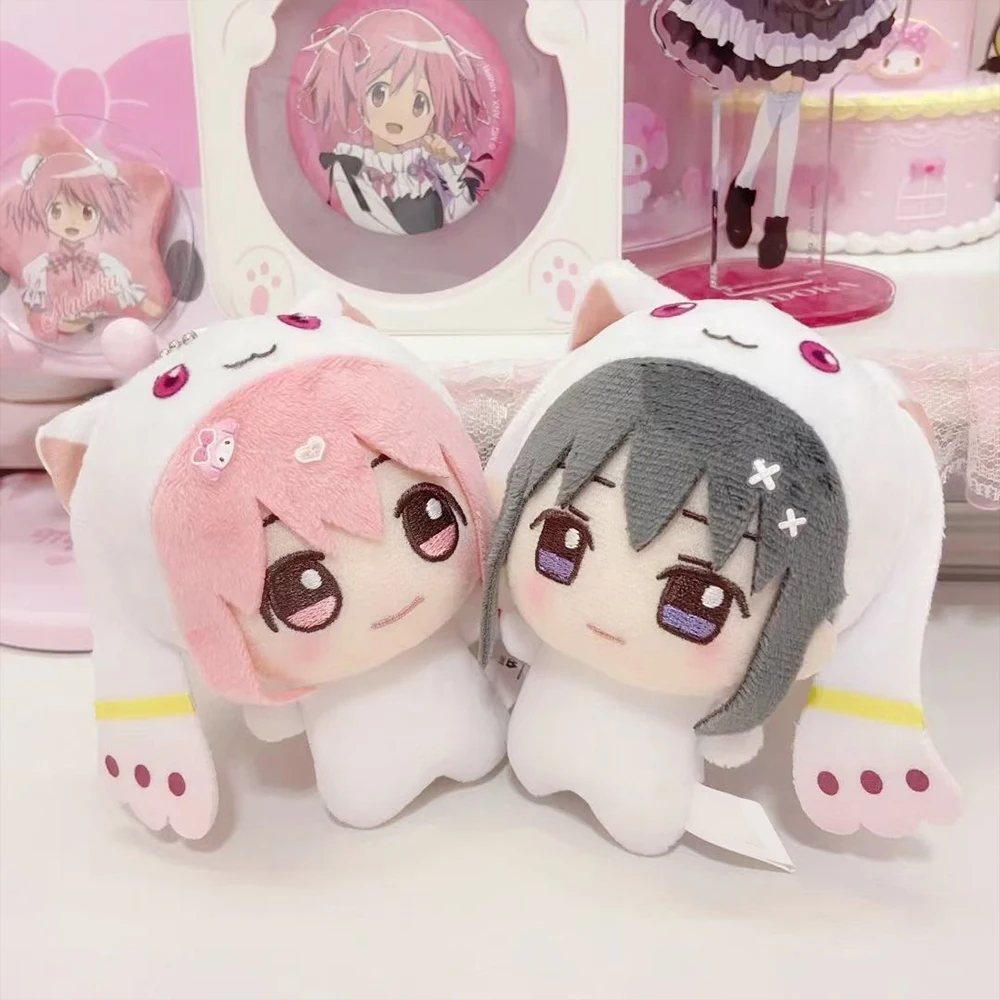 Фото Аниме игрушка Подвеска Kaname Madoka плюш Akemi Homura ключевик Мики Сайака Мультфильм Игрушка Косплей Мягкая Наполненная Кукла Мами плюш Подарки №3
