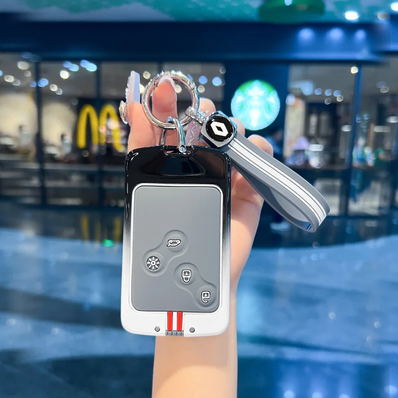 Чехол для автомобильного ключа чехол Renault Kaptur Captur Logan Laguna Zoe Koleos Danilo Nema Fluence Megane 2 3