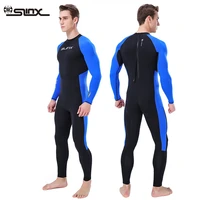 upf50full body sun uv protection long sleeve rash guard one piece swim snorkeling water sport sailing surf beach bathing suit