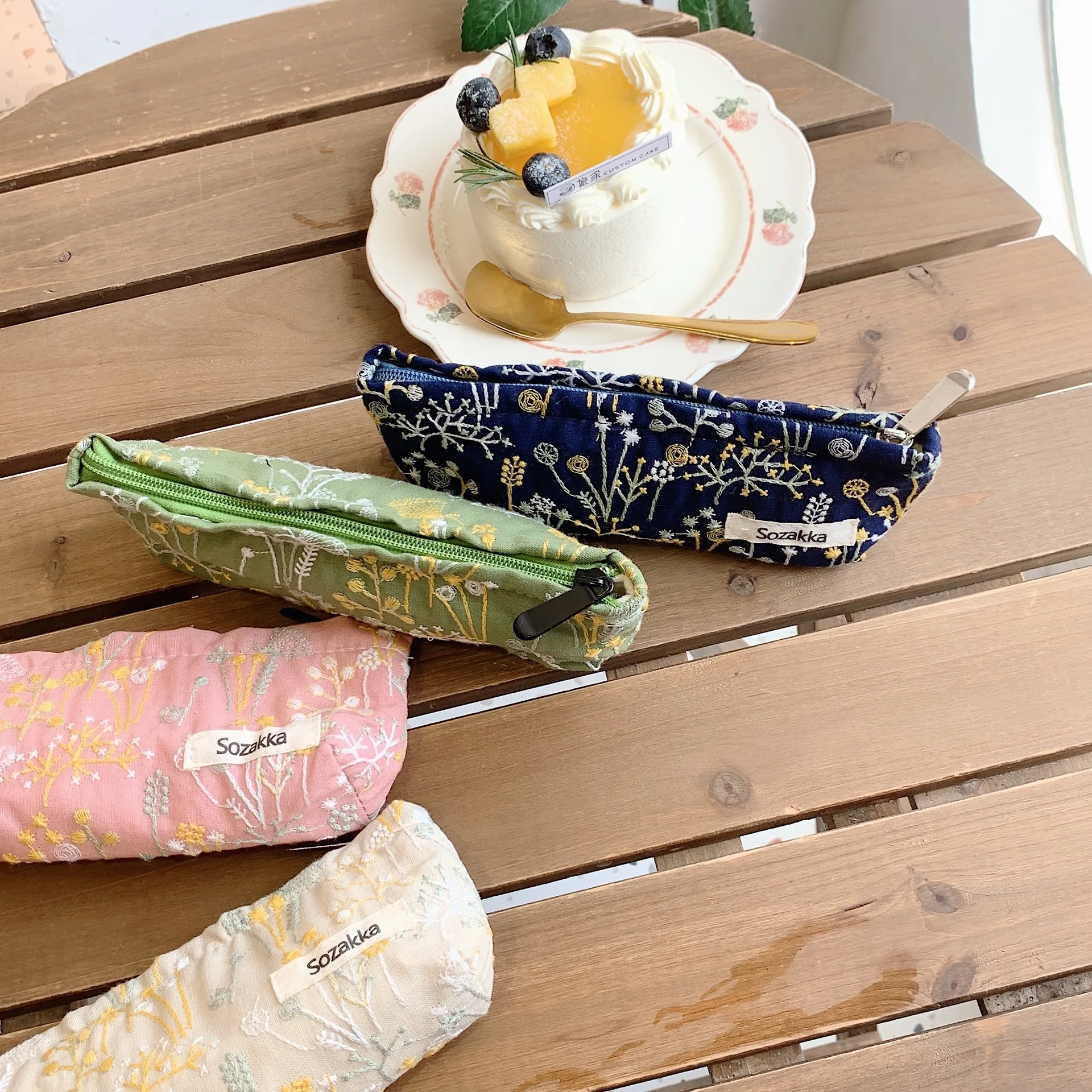 Новинка 2022 женская маленькая сумка для губной помады из хлопка и искусственной