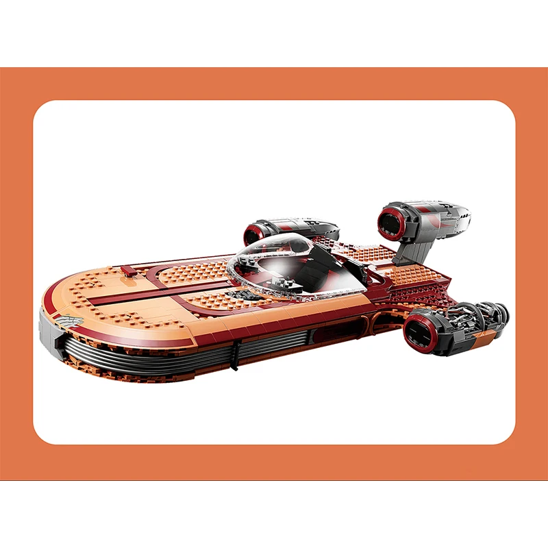 

Star 22006 1890pcs Luke's Landspeeder Compatible Universe Wars 75341 Building Blocks Bricks Toys For Boys Gift