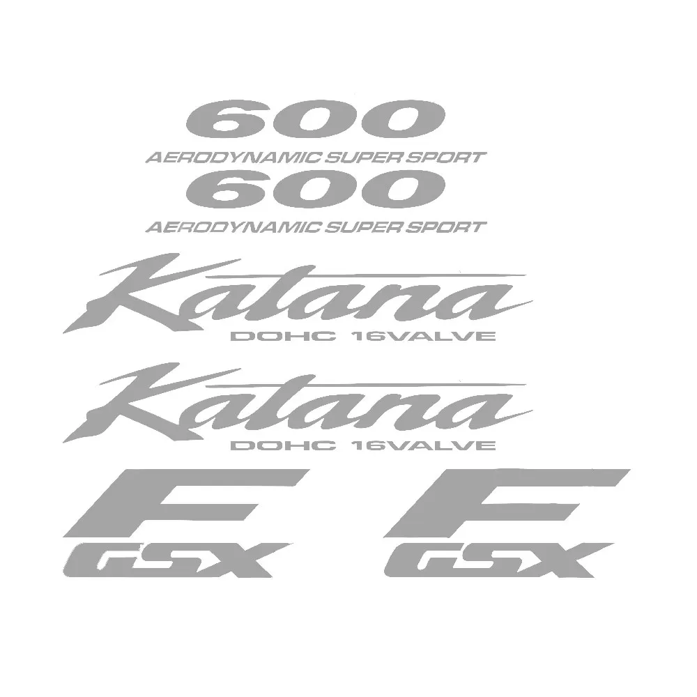 

Для SUZUKI KATANA 600 GSXF виниловая наклейка наклейки лист велосипед мотоцикл мод мотоцикл