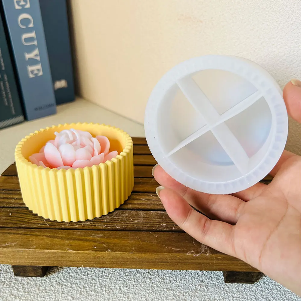 Aquatique Бетонный Подсвечник Зебра Горшок Для Растений Лоток Хранения В Форме