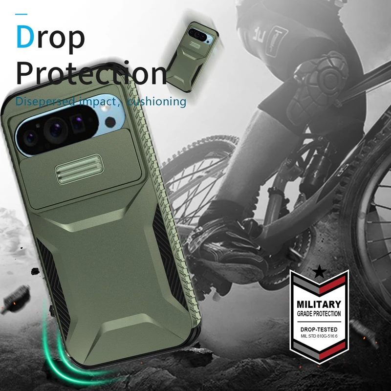 Противоударная задняя крышка для Google Pixel 9 Pro XL 8 8A 7 7A