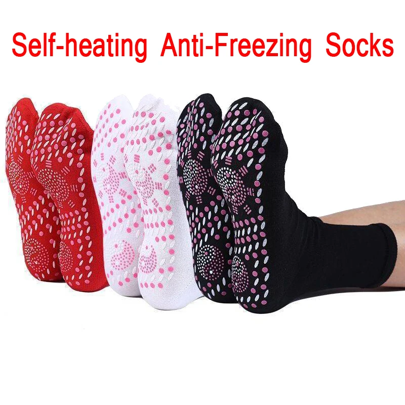 

Self-heating Socks for Women Men Heated Socks Tour Therapy Anti-Freezing Comfortable Winter Warm Hiking Skiing Massage Socks