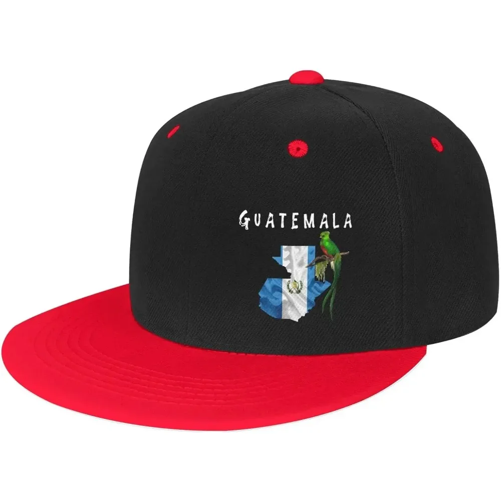 Бейсболка в стиле хип-хоп с изображением флага карты и птицы кетзал из Гватемалы
