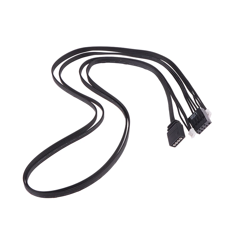 2 шт. новинка AMD Ryzen Wraith Prism Max вентилятор RGB светильник кабель для синхронизации