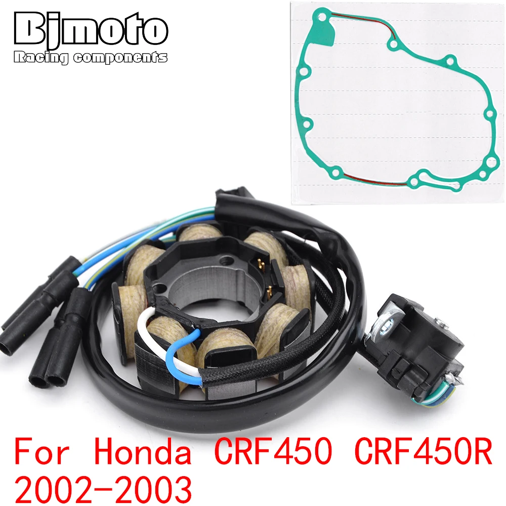 CRF450R 2003 CRF 450R катушка статора двигателя + выпрямитель регулятора напряжения для