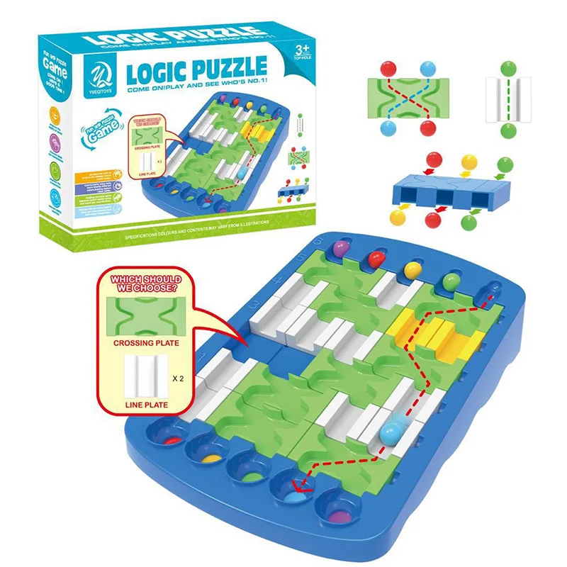 

Настольная игра IQ Logic, 60 сложных искажений, развивающие игрушки для детей, семейный подарок для детей