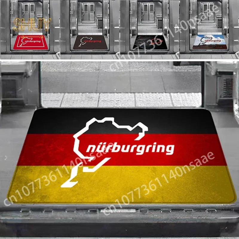

Racecourse Nurburgring Road Carpet Bathroom Non slip Mat House Entrance Doormat Living Room Rugs Kitchen Foot Mats Home Decor