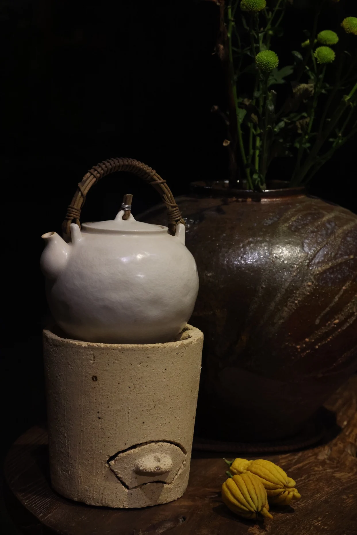 Gangshantang круглая углеродная печь