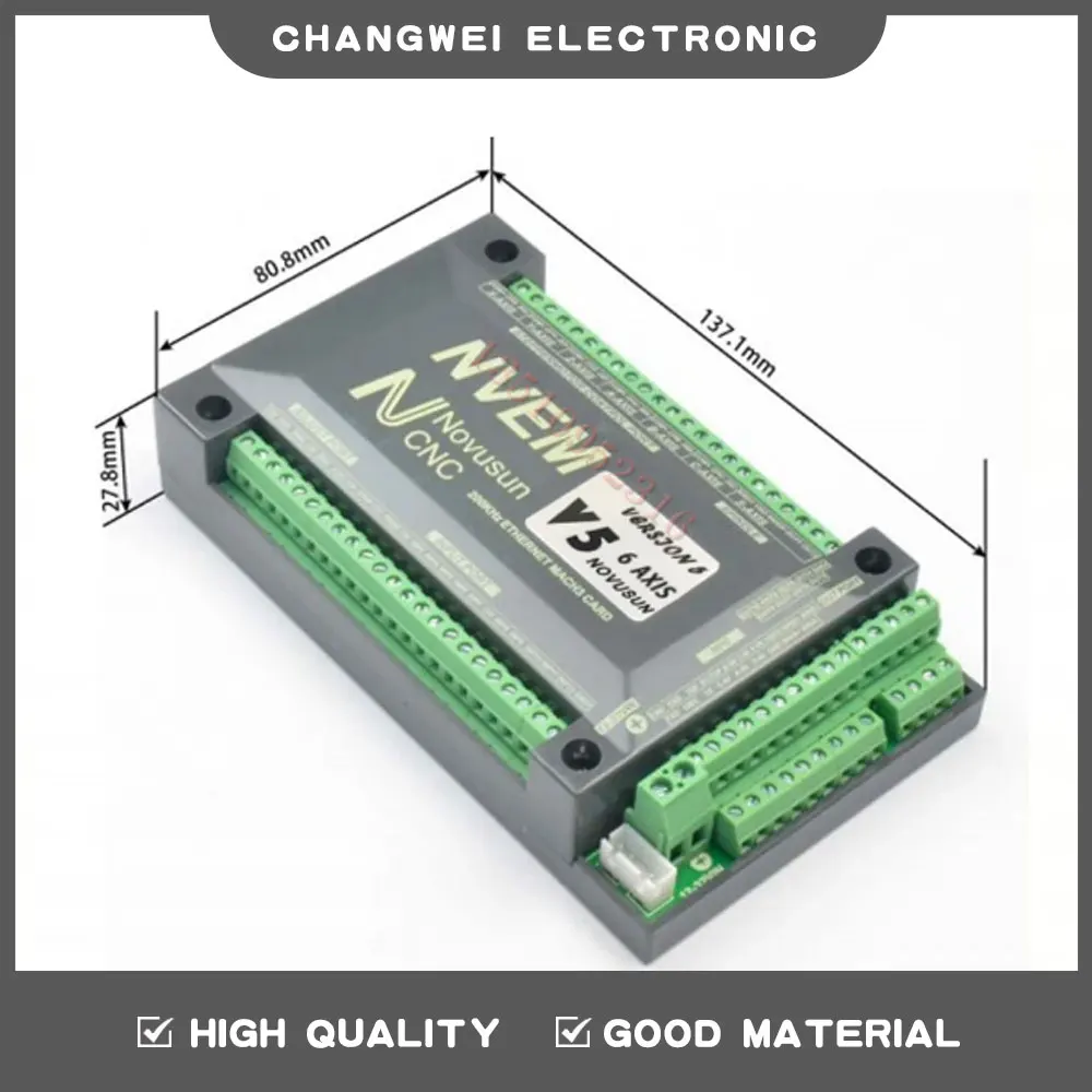 Карта управления движением MACH3 NVEM V5 обновленная версия чип 300K 5-осевая функция