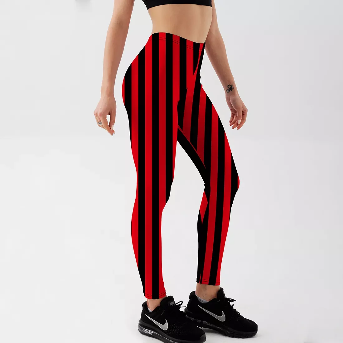 

2022New Sexy Fashion Hot Pirate Leggins Pants Digital Printing BEETLEJUICE RED LEGGINGS For Women