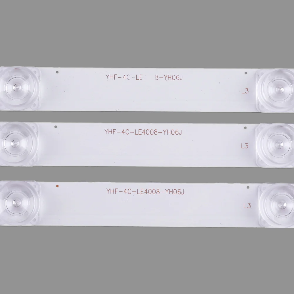 3pcs/set LED backlight strip for 40FD5406 Toshiba L40F3301B 40A730U 40l2600 TCL F40S5916 TOT_40D2900_3x8_3030C L40E5800A L40F330