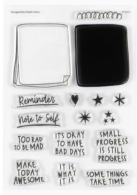 Новый прозрачный штамп на английском языке для резки прозрачная печать