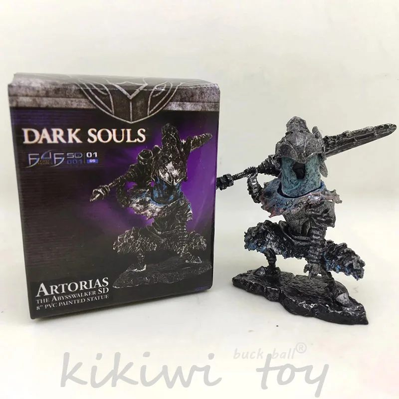 6cm Dark Souls Artorias Action Figures Artorias Solaire Black Knight Figurine Statue Collectible Model Decoration Boys Toy Gifts