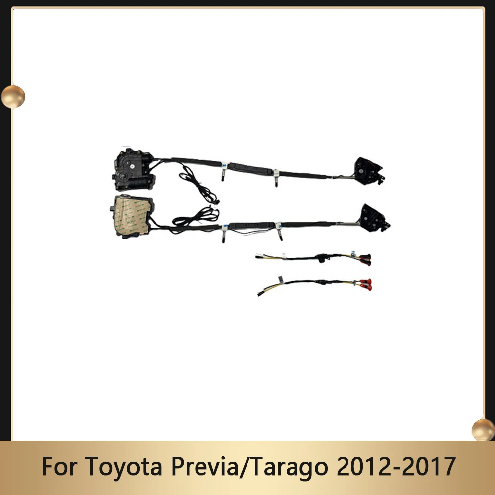 

Умный Электрический Всасывающий дверной замок для Toyota Previa/Tarago 2012-2017, супер тихий, антизажимный, автоматический, мягкий, закрывающий дверь автомобиля