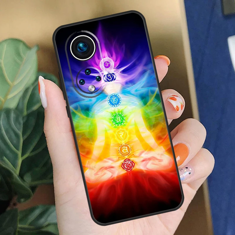 Чехол Mandala Chakra Yoga для Honor Magic 7 Pro 5 6 Lite X9a X8a X8 X9 X8b X9c X9b 50 70 90 200 Cover