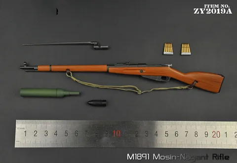 ZYTOYS ZY2019, масштаб 1/6, M1891, Mosin Nagant, пластиковая модель Maozi советской Красной Армии, аксессуары для 12-дюймовых экшн-фигурок