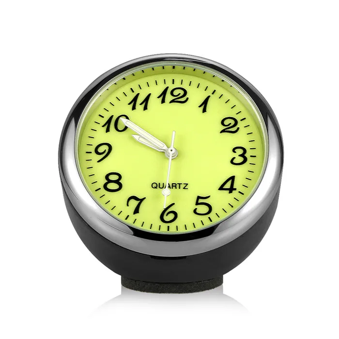 

Светящиеся автомобильные часы-термометр-гигрометр, украшение для приборной панели автомобиля, аксессуары для стайлинга автомобиля