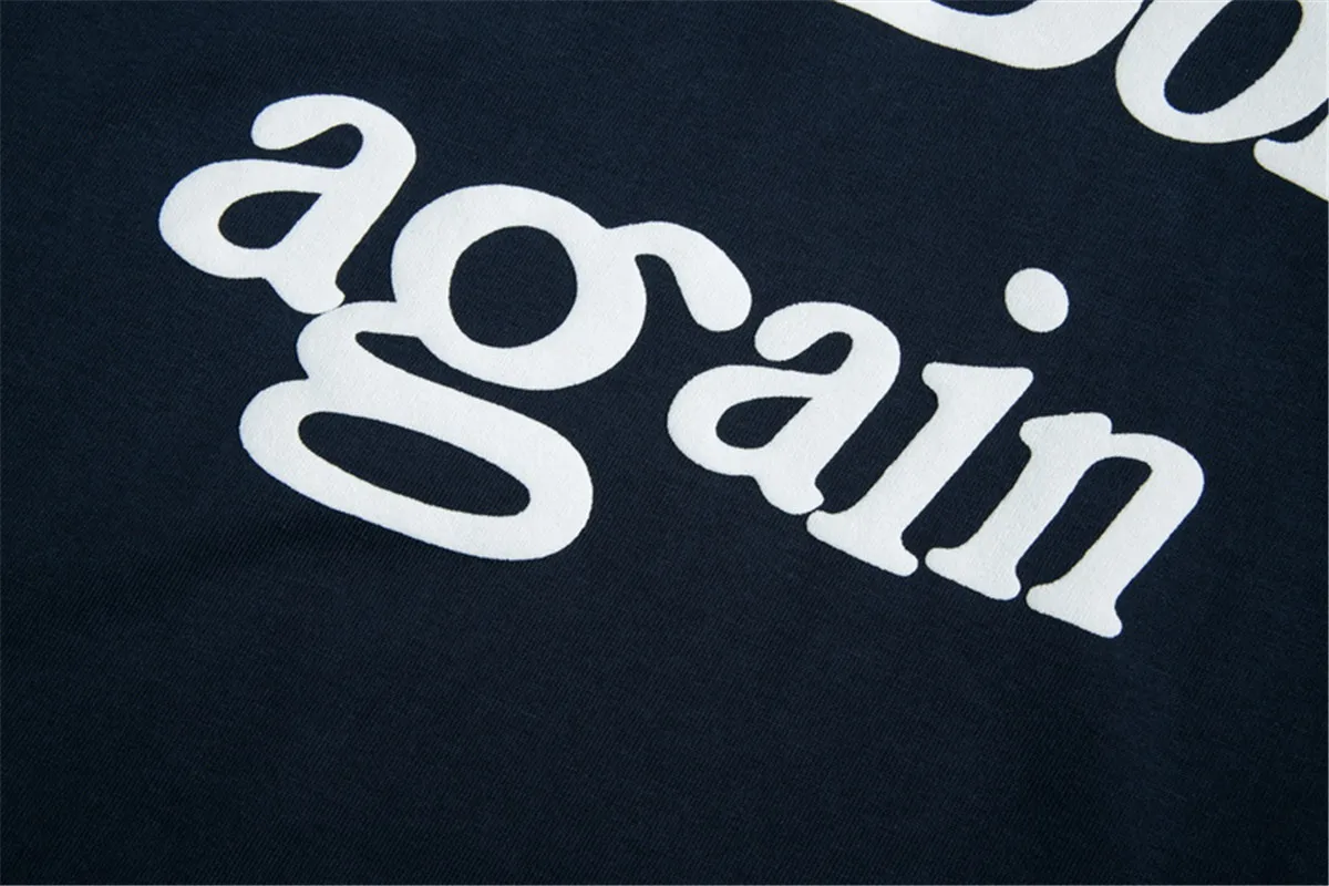 Футболка Мужская/женская с пышным принтом топ коротким рукавом в стиле хип-хоп Ye