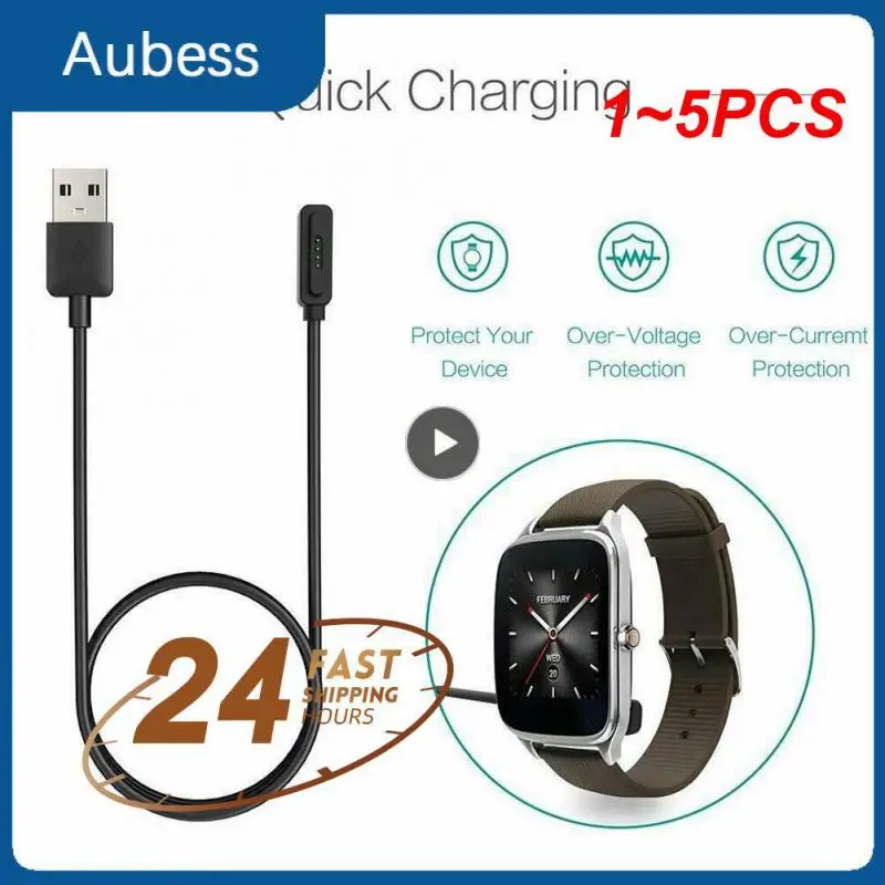 

1~5PCS 3Ft USB Magnetic Faster Charging Cable Charger For ASUS ZenWatch 2 Smart Watch Smart Electronics Wearable Devices 1M