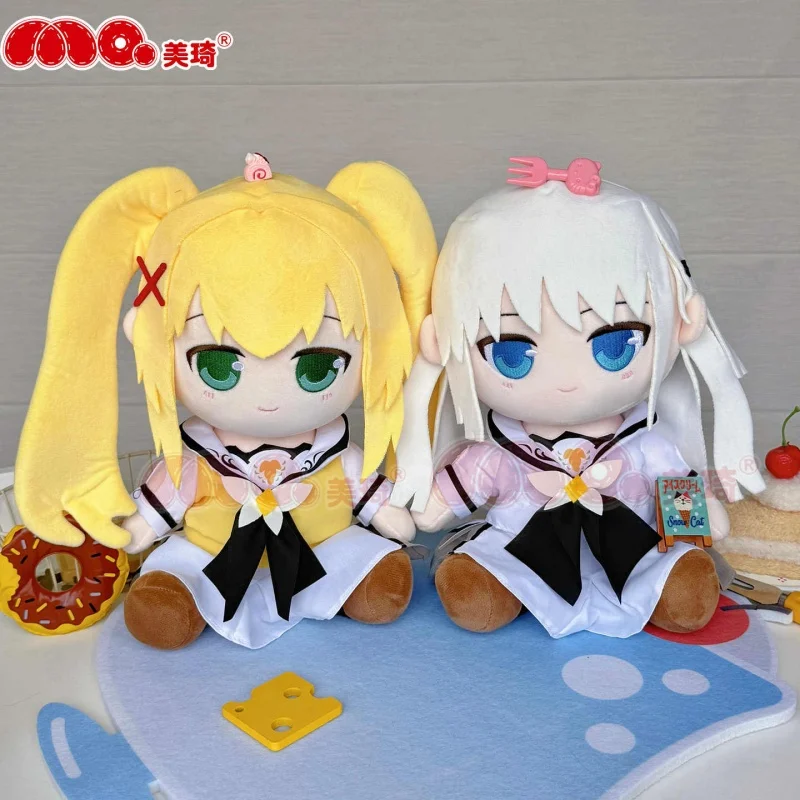 Фото Плюшевая хлопковая кукла Meiqi Anime, 30 см, Summer Pockets, Камомэ Кушима, Цумуги Вендерс, милая декоративная подушка, коллекционный подарок. №2