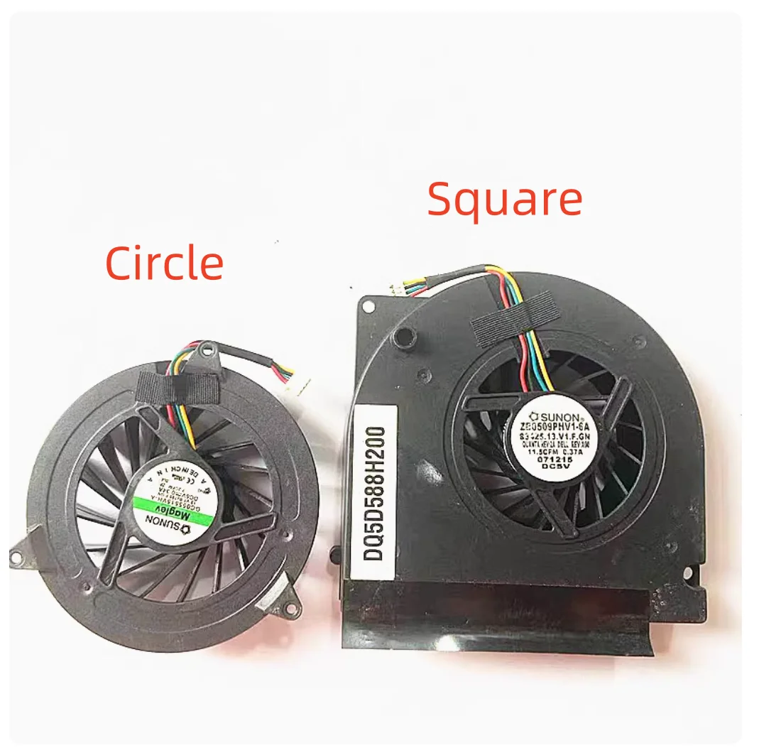 Новый охлаждающий вентилятор для Dell Studio 1735 1736 1737 1536 1435 K111D DQ5D566F500 MCF-C22CM05 DQ5D588H200 DFS