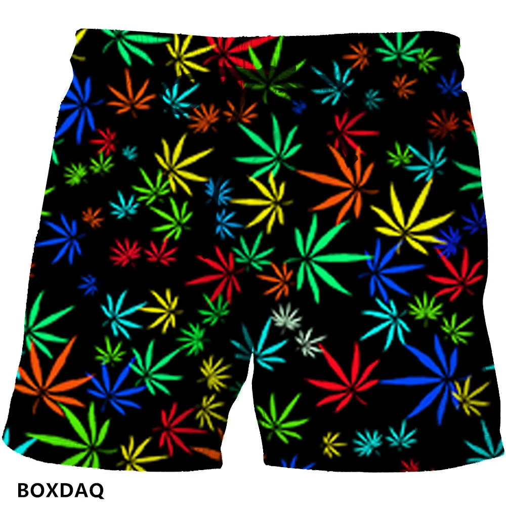 

Men's Casual Shorts Beach Swimwear Surf Shorts Male New With Pockes Drawstring Shorts Big Size Men's Clothing 3D Printed Short