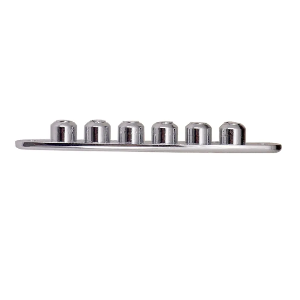 

Electric Plate String Bushing Ferrules Parts Replacement Thru 83*16.5mm Chrome/Black/Gold Guitar Metal Accessories