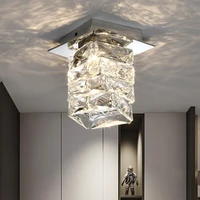 modern luxury crystal pendant light dining room lamp living room decor lighting for corridor balcony entrance hall bedroom