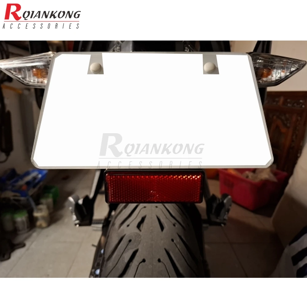 Фото ДЛЯ HONDA VFR400 VFR400R VFR700 VFR750 VFR750F VFR750R VFR800 VFR800F VFR1200 Держатель номерного знака Удлините детали хвостового отражателя №3