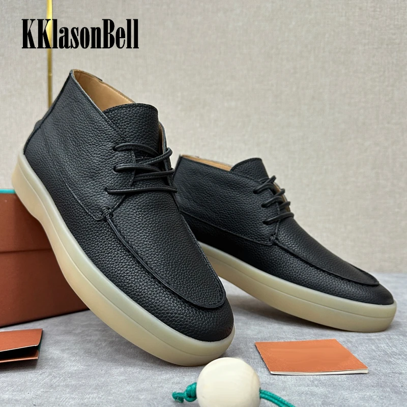 Мужские демисезонные кроссовки из натуральной кожи