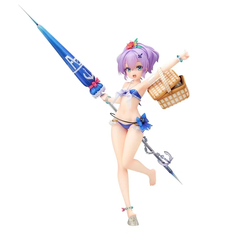 

100% Original Anime ALTER Blue Line Javelin Beach Picnic Ver. Action Figure Anime Doll Model Toy Series Doll Gift