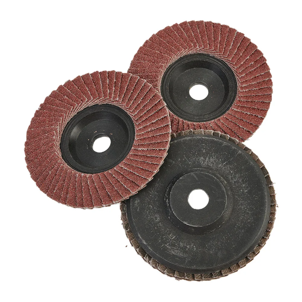

3PCS Zirconium Corundum 3in Grinding Wheels Flap Discs Angle Grinder Sanding Disc Wood Abrasive Tool Tradesmen