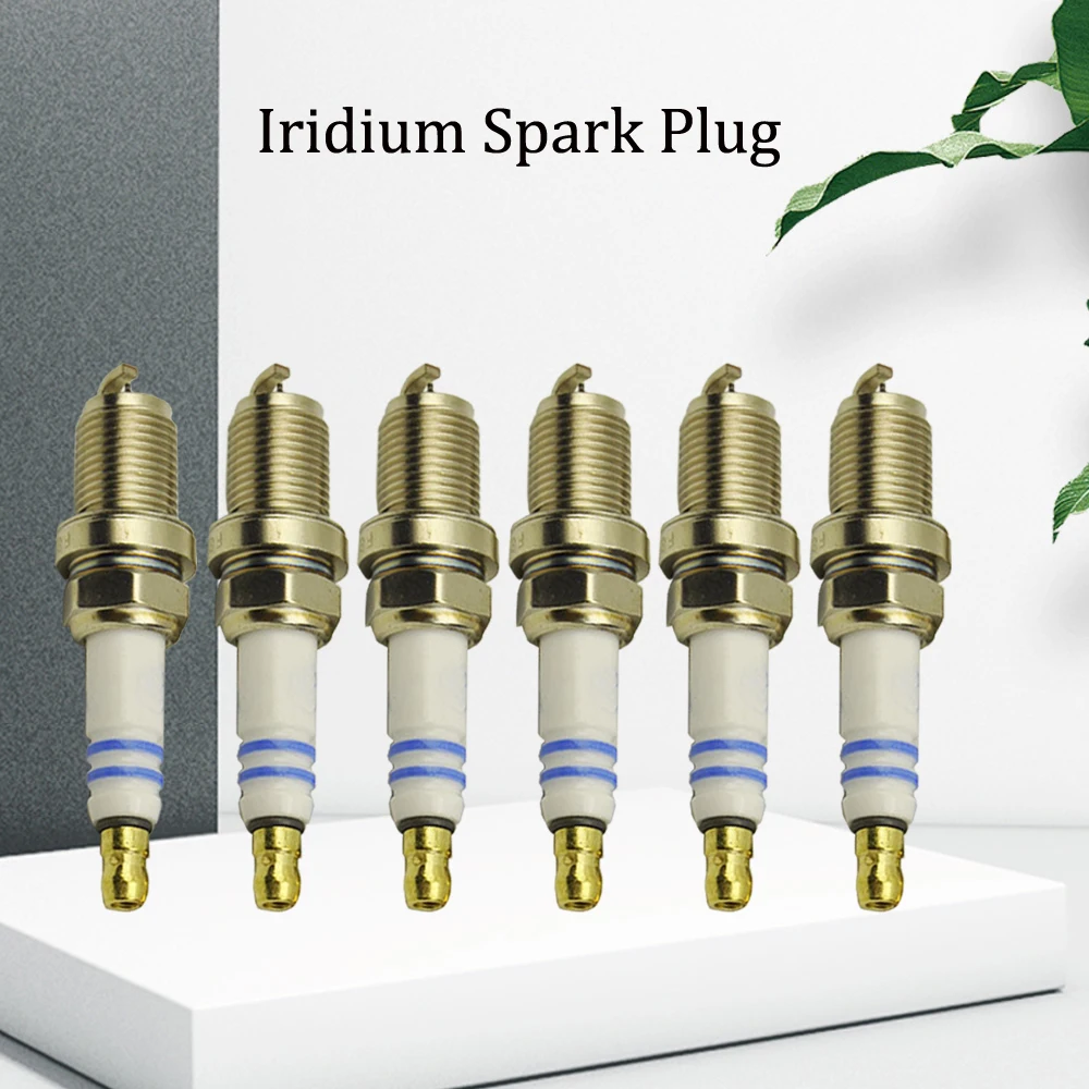 

6X Новый A004159190326 004159190325 F8DPP33 иридиевая Свеча зажигания подходит для Mercedes-Benz W163 W208 W210 W211 W220 автозапчасти