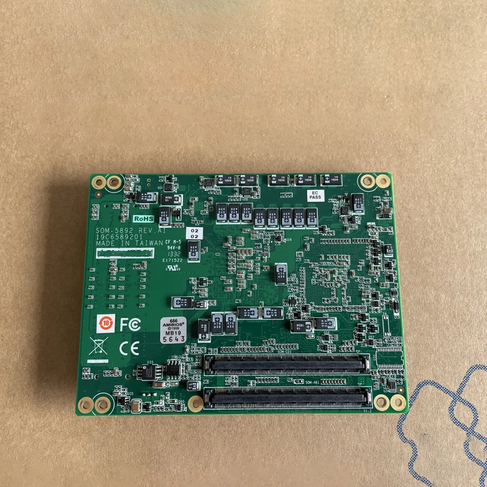 SOM-5892 REV.A1 для Advantech SOM-5892FG-T03A1E цветной ультразвуковой материнской платы Mindary Medical