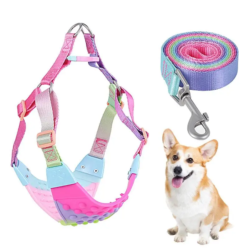 

Dog Vest Harness Tac-tical Training Dog Harness And Leads Set 1pc Adjustable Dog Walking Harness Outdoor Walking Dog Supplies