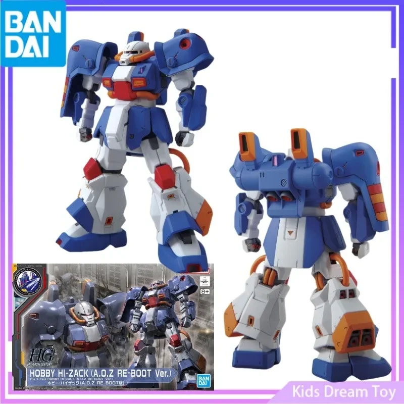 Bandai в наличии Original HGUC 1/144 GUNDAM HOBBY HI-ZACK(A.O.Z RE-BOOT Ver.) Аниме экшн-Фигурки игрушки