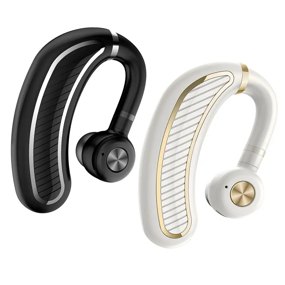 

Earphone Long Standby Business Headset Hanging Ear Noise Reduction Headphone For Android Ios Earpiece No-delay Earbuds