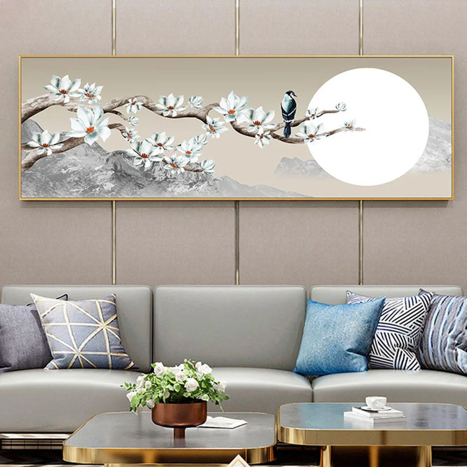 

diamond mosaic Embroidery Animal diy full square round diamond Painting Bird Tree Landscape Colorful Wall Pictures Home Decor