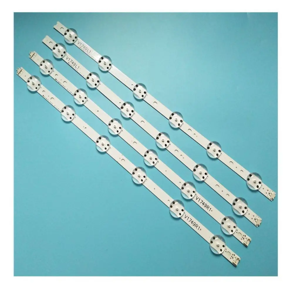 

20Pieces/lot New Kit strip For LG 49UV340C 49UJ6565 49UJ670V 49 V17 ART3 2862 2863 6916L-2862A 6916L-2863A V1749L1 V1749R1 NEW