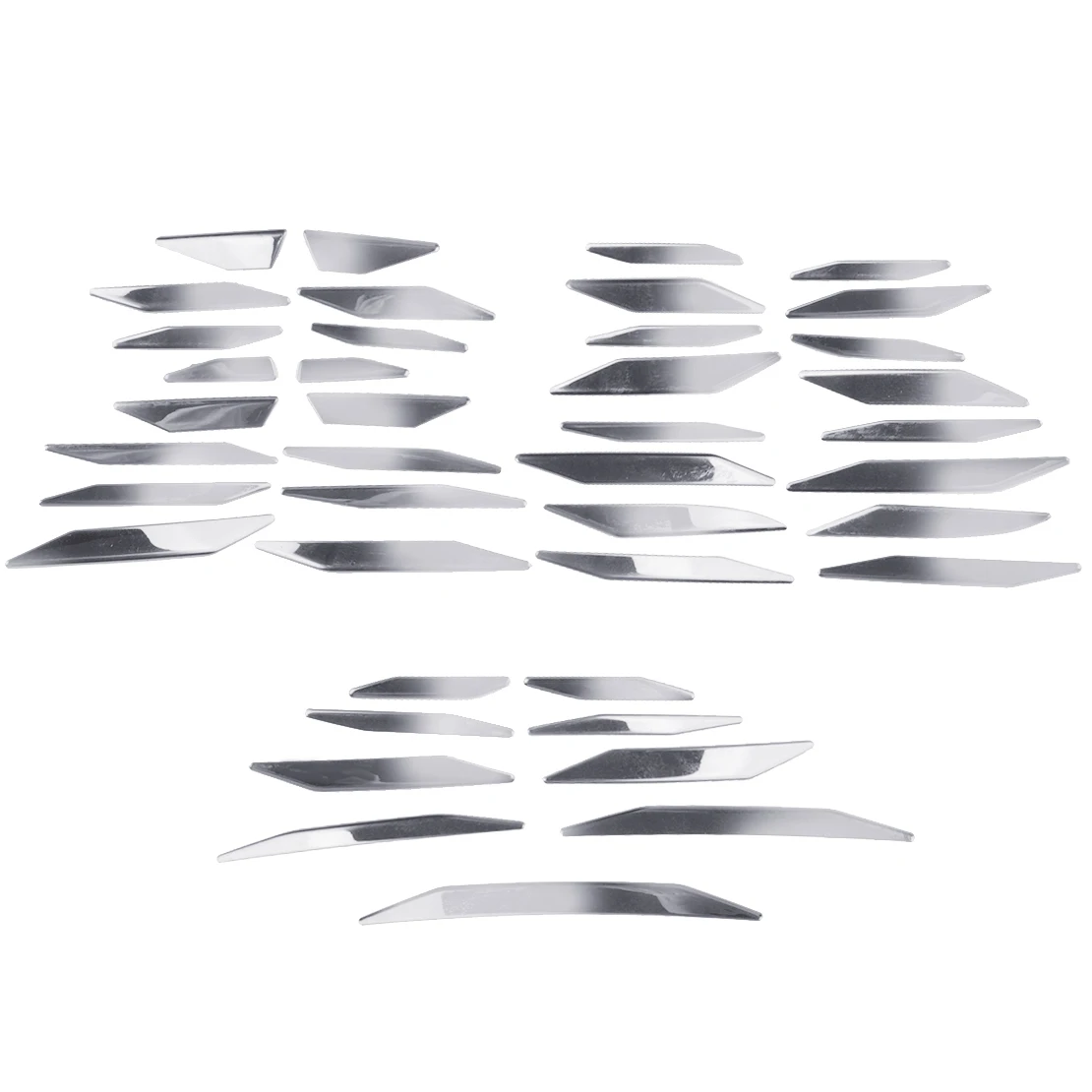 

Car Stainless Steel Chrome Silver Front Bumper Grille Decal Cover Trim Decoration Fit for Toyota Highlander 2022 2021 2020