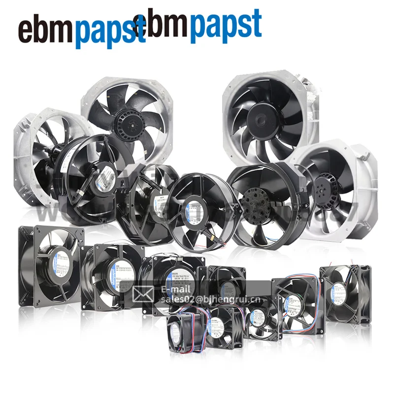 Фото Вентилятор осевой ebmpapst 4856Z 12038 230В AC 50Гц 4.0А 13Вт 100м³/ч 1700об/мин с шарикоподшипником для охлаждения шкафов управления и корпусов №5