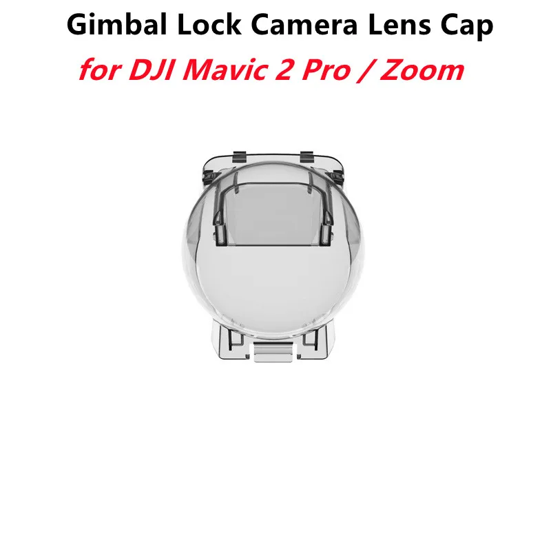 

Gimbal Lock Camera Lens Cap for DJI Mavic 2 Pro / Zoom Drone Spare Parts Camera Guard Lens Hood Cap Protective Cover Accessories