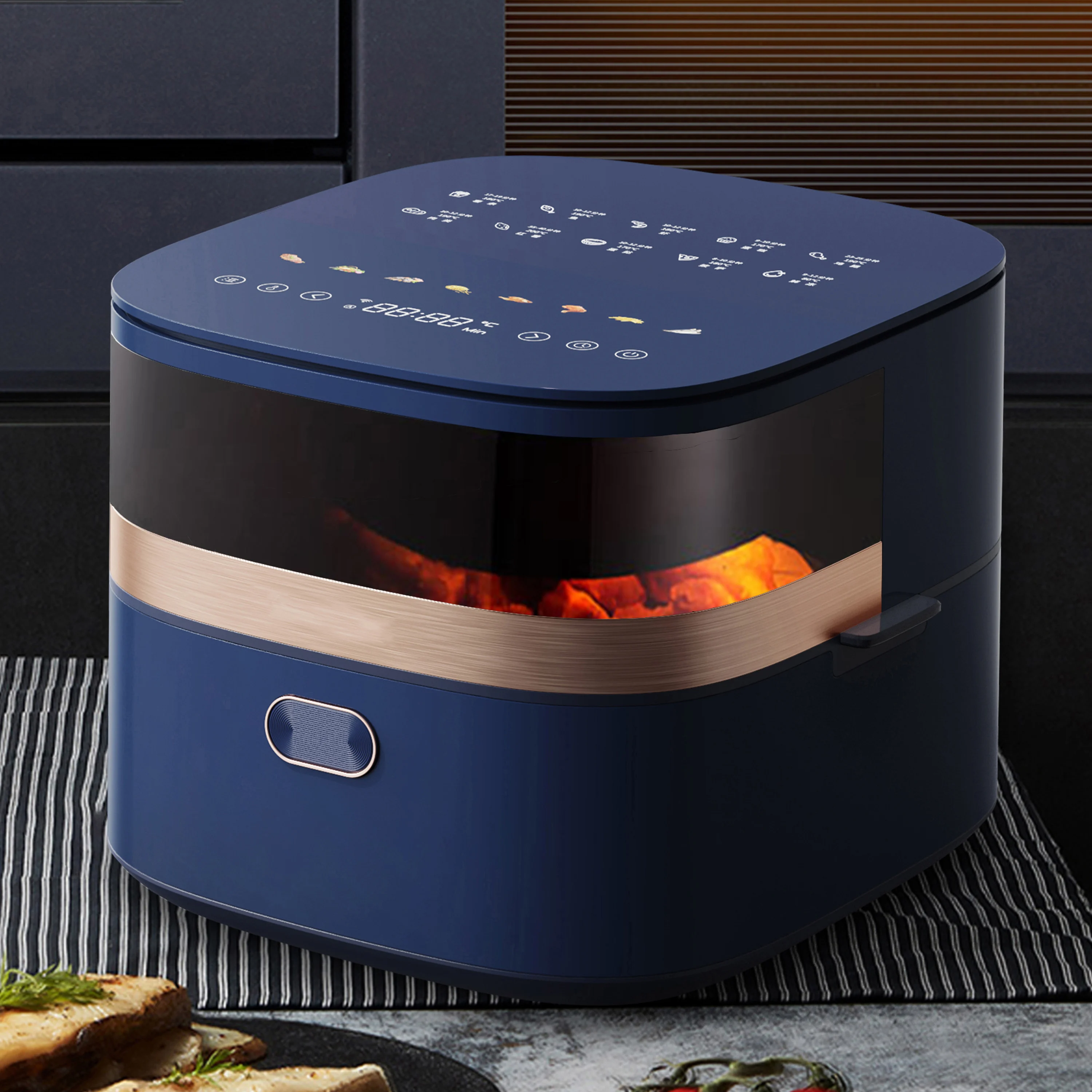 7л 8л аэрофритюрница цвета owen частная марка пластиковые алюминиевые аксессуары