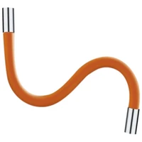 flexible silicone tube kitchen faucet accessories universal interface 360 degree water tap extension hose