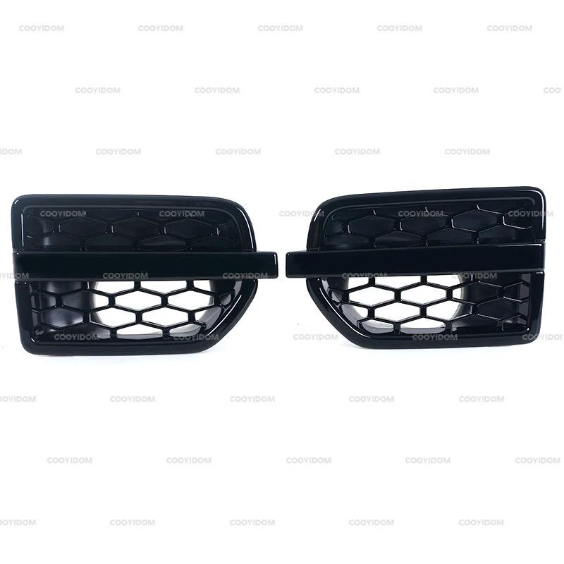 Боковая решетка автомобиля вентиляционные отверстия бампер глянцевый