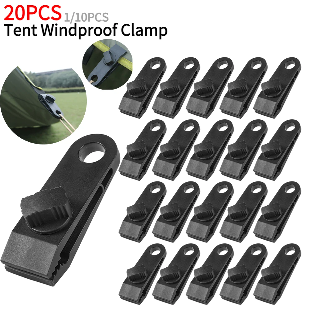 1/10/20 шт. нейлоновая уличная палатка с защитой от ветра затягивающий усиленный